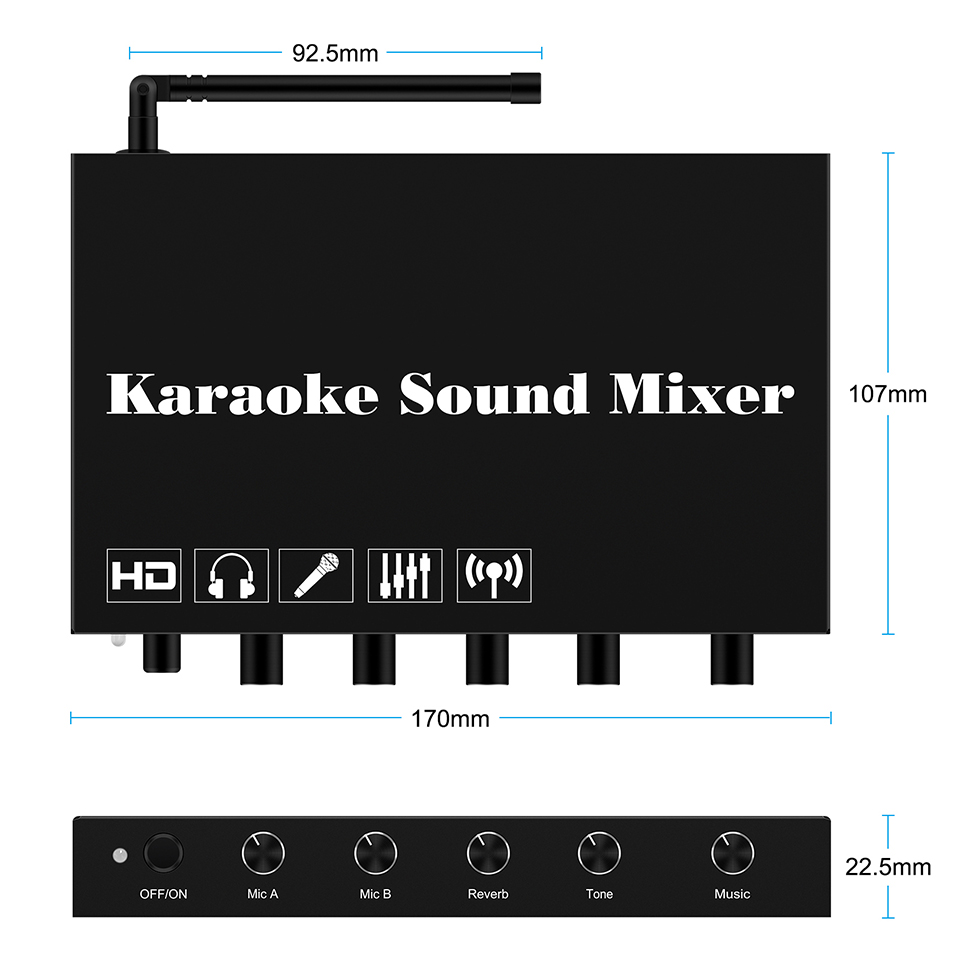 Mezclador de reproductor de Ka - Home Cinema Tv reseña y precio